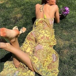 Free People Intimately Sandy Short Maxi Dress